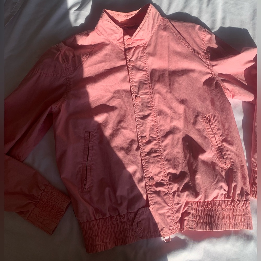 Levi’s Bomber Jacket 
Size tag is worn out.